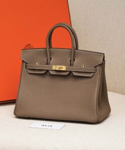 HERMES BIRKIN - 25 - ETOUPE - TOGO - GHW
