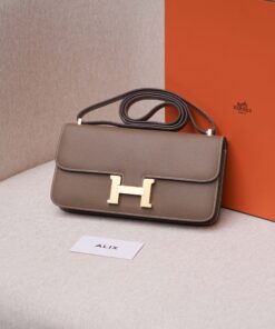 HERMES CONSTANCE ELAN - ETOUPE - EPSOM - GHW