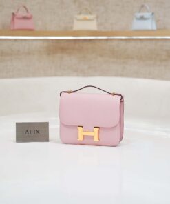 HERMES CONSTANCE - 19 - ROSE SAKURA - EPSOM - GHW