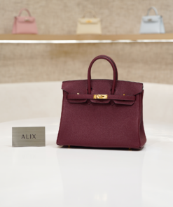 HERMES BIRKIN - 25 - ROUGE H - TOGO - GHW