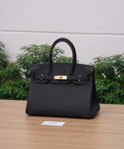 HERMES BIRKIN - 30 - NOIR - TOGO - GHW