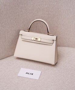 HERMES KELLY - MINI - NATA - EPSOM - GHW