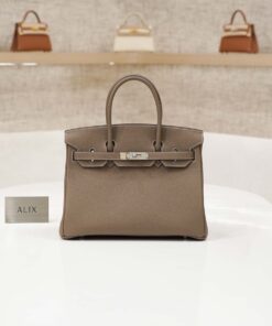 HERMES BIRKIN - 30 - ETOUPE - TOGO - PHW
