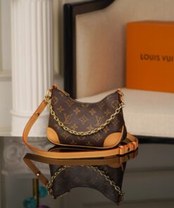 LV NANO BOULOGNE – BROWN – MONOGRAM CANVAS – GOLD