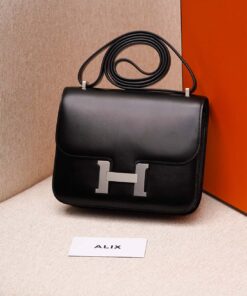 HERMES CONSTANCE – 19 – NOIR – BOX – PHW