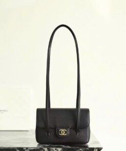 CHANEL 26P PREPPY COCO - BLACK - CAVIAR - GOLD