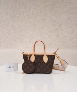 LV NEVERFULL – BB – BROWN – MONOGRAM CANVAS – GOLD